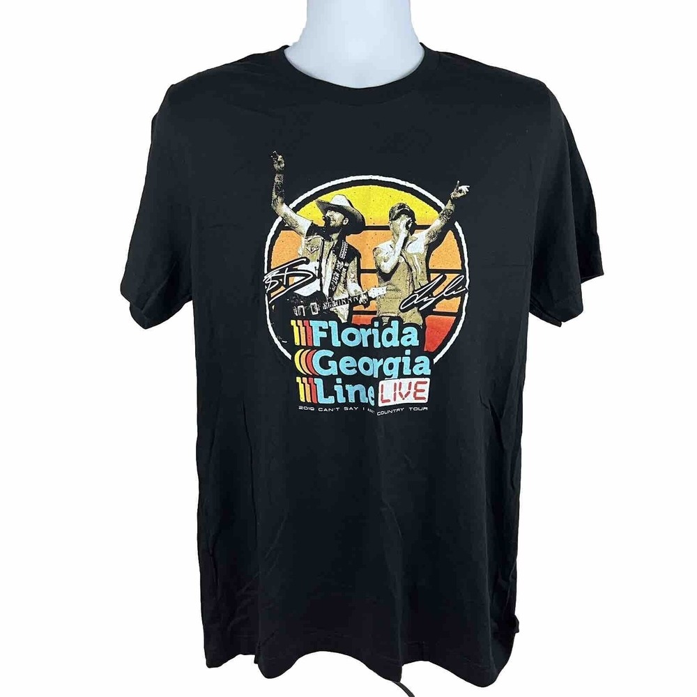 FLORIDA GEORGIA LINE Can't Say I Ain't Concert Tour 2019 Size Large T-Shirt